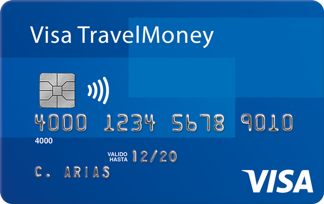Tarjeta prepaga Visa TravelMoney