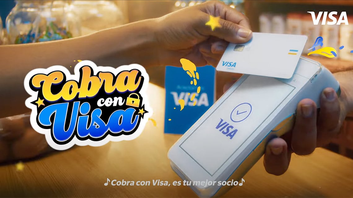 Campaña Cobra con Visa para PyMes