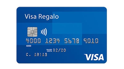 Tarjeta Visa Regalo